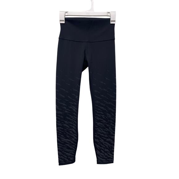 Lululemon Lunar New Year Wunder Under High-Rise Tight 25" black size 4 - Picture 1 of 6